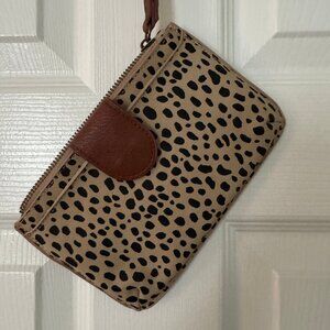Universal Thread Leopard Print Wristlet